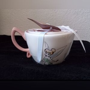 Rae Dunn Tinkerbell Measuring Cups with Pink Accents